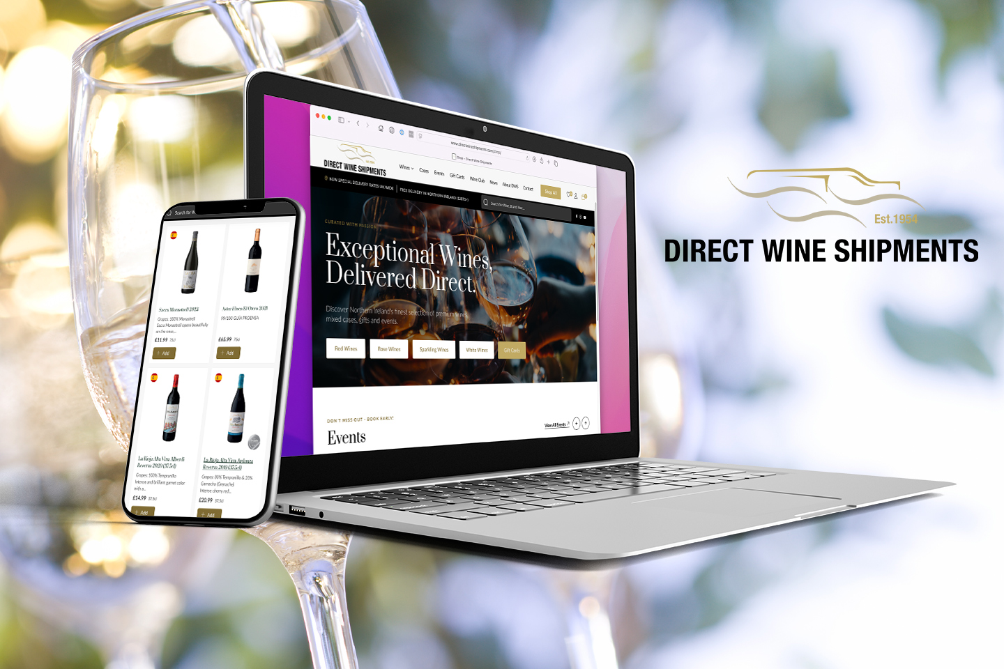Direct Wine Shipments — E-commerce · UX/UI · Digital Strategy